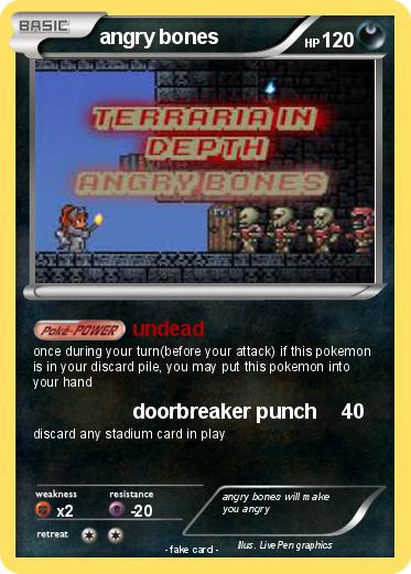 Pokemon angry bones