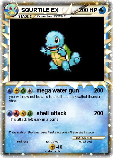 Pokemon SQURTILE EX
