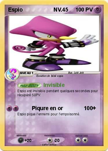Pokemon Espio                     NV.45