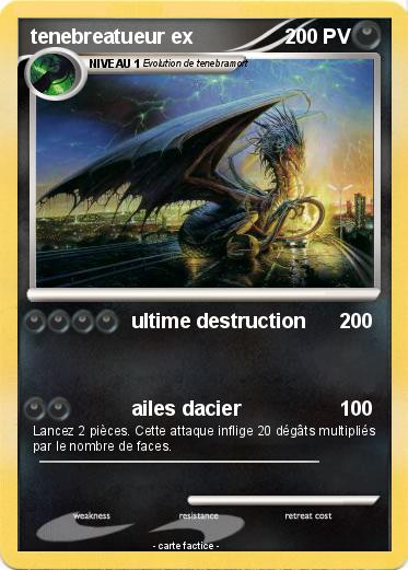 Pokemon tenebreatueur ex