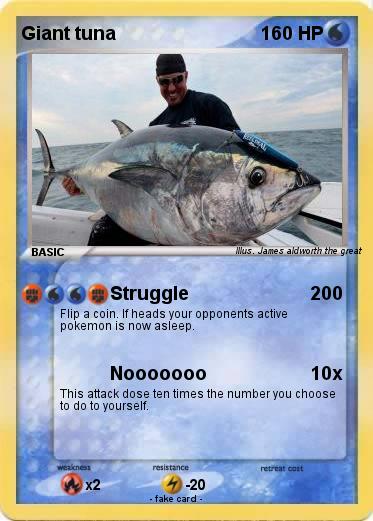 Pokemon Giant tuna