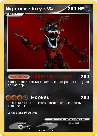Pokemon Nightmare foxy
