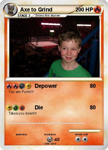 Pokemon Axe to Grind