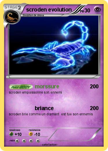 Pokemon scroden evolution