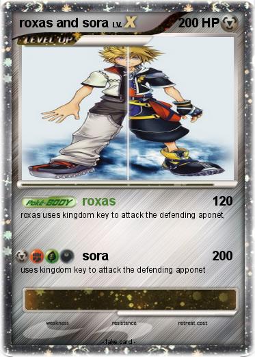 Pokemon roxas and sora