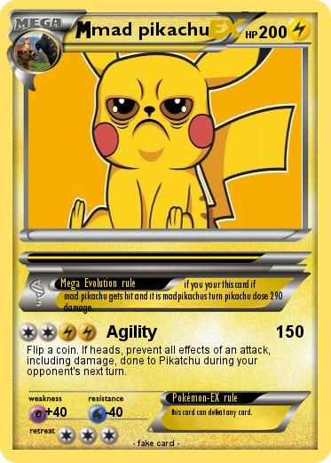 Pokemon mad pikachu