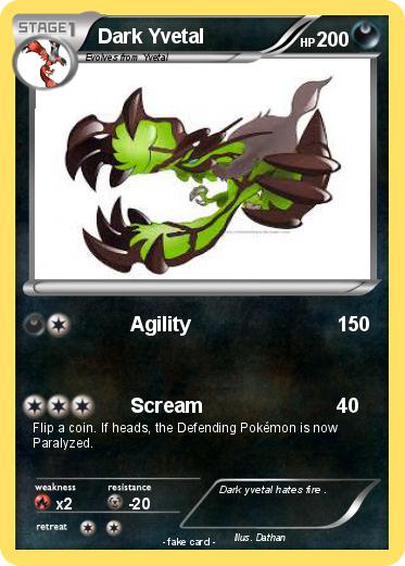 Pokemon Dark Yvetal