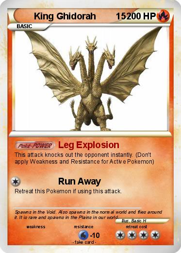 Pokemon King Ghidorah        15