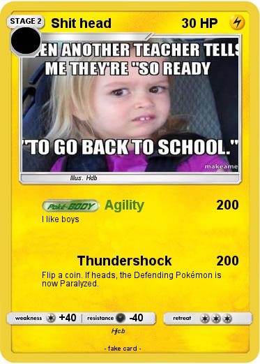 Pokemon Shit head