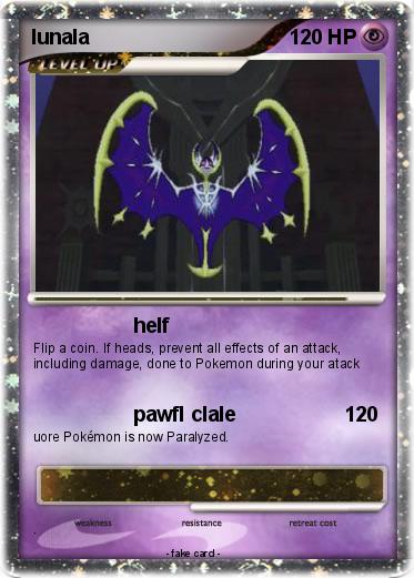 Pokemon lunala                                                                                                                                                                                                 100