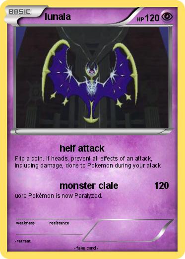 Pokemon lunala                                                             100