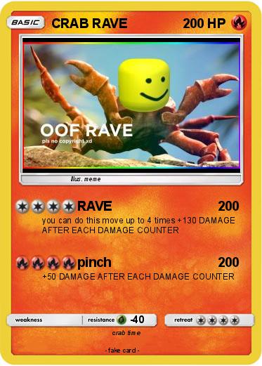 Pokemon CRAB RAVE