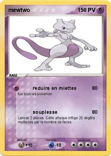 Pokemon mewtwo