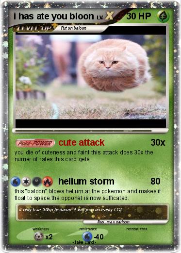 Pokemon i has ate you bloon