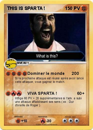 Pokemon THIS IS SPARTA !