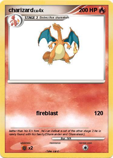 Pokemon charizard