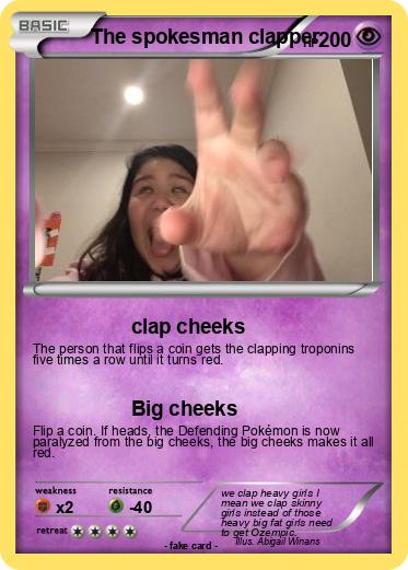 Pokemon The spokesman clapper