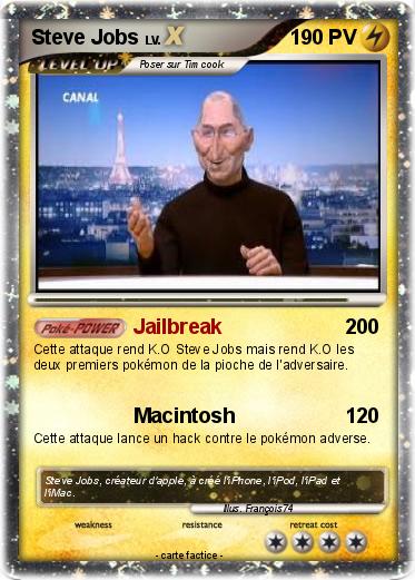 Pokemon Steve Jobs