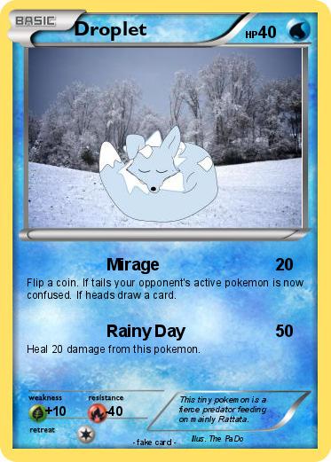 Pokemon Droplet