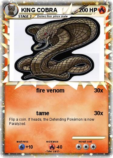 Pokemon KING COBRA