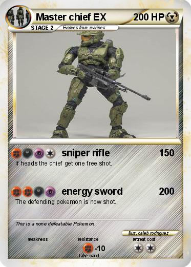 Pokemon Master chief EX