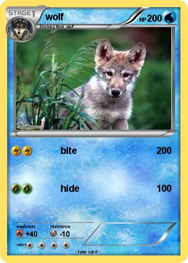 Pokemon wolf