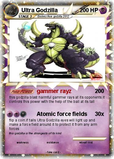 Pokemon Ultra Godzilla