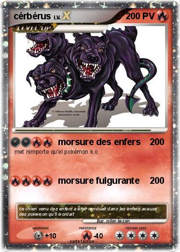 Pokemon cérbérus