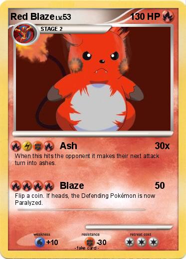 Pokemon Red Blaze
