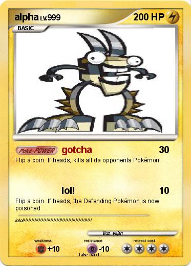 Pokemon alpha