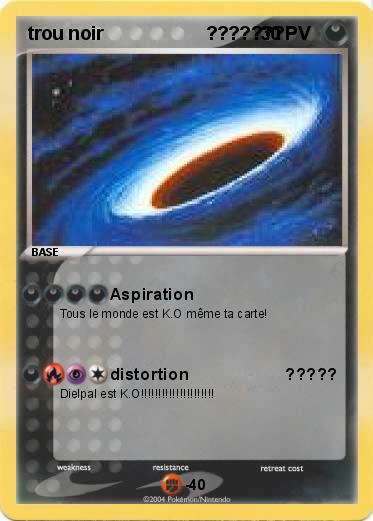 Pokemon trou noir                    ???????