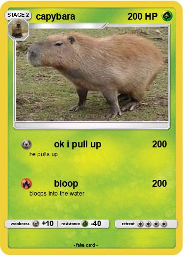 Pokemon capybara