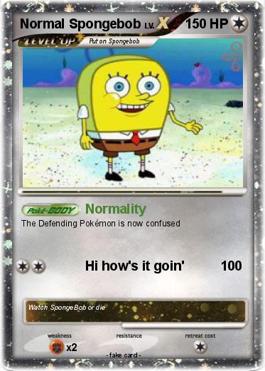 Pokemon Normal Spongebob