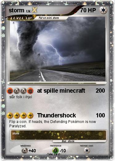 Pokemon storm