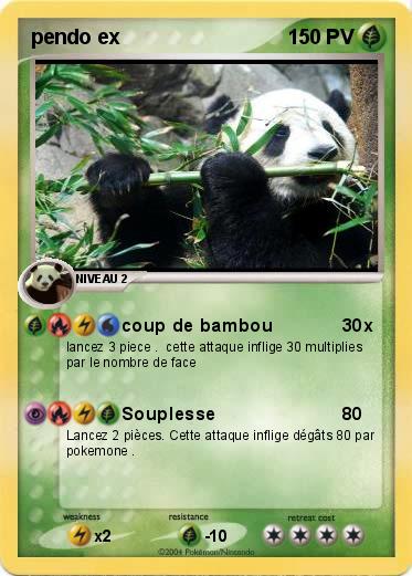 Pokemon pendo ex 