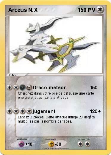 Pokemon Arceus N.X