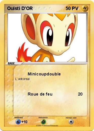 Pokemon Ouisti D'OR