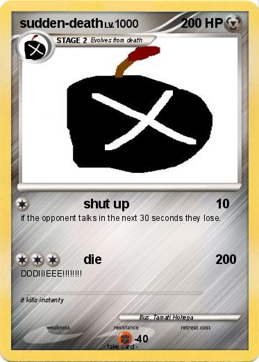 Pokemon sudden-death