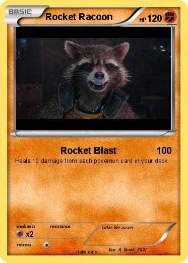 Pokemon Rocket Racoon