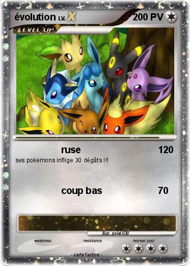 Pokemon évolution