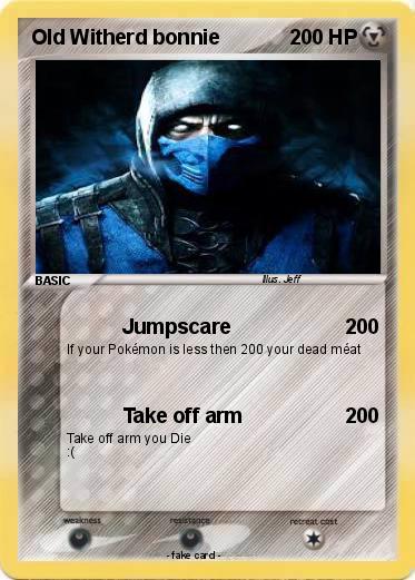 Pokemon Old Witherd bonnie