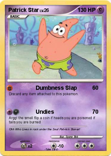 Pokemon Patrick Star