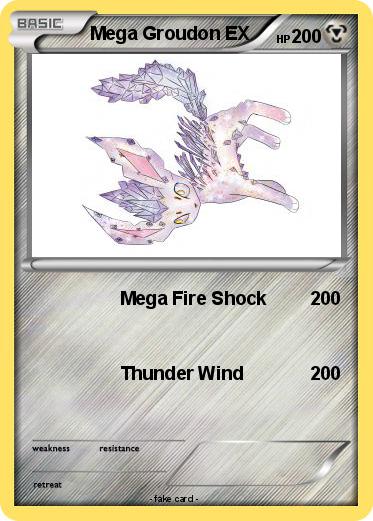 Pokemon Mega Groudon EX