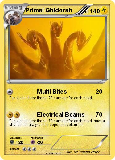 Pokemon Primal Ghidorah