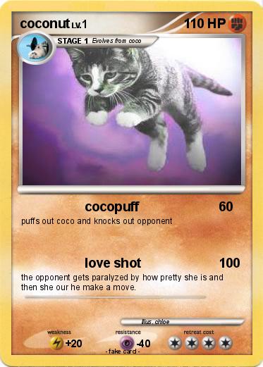 Pokemon coconut