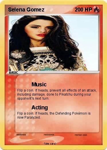 Pokemon Selena Gomez