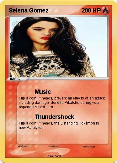Pokemon Selena Gomez
