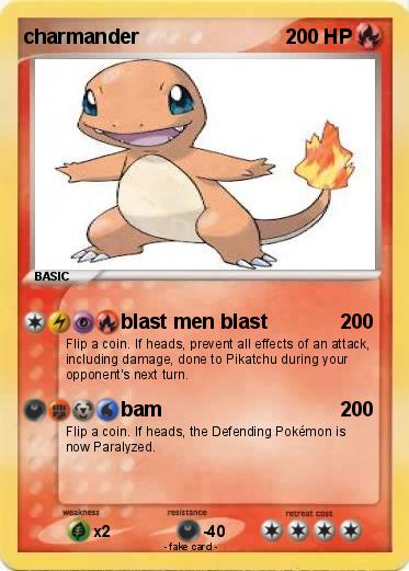 Pokemon charmander
