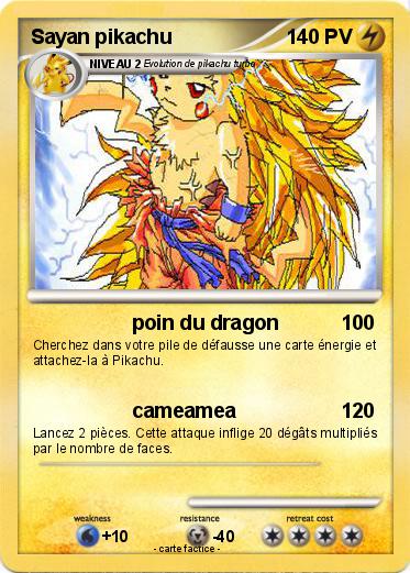 Pokemon Sayan pikachu