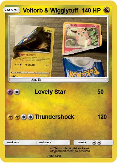 Pokemon Voltorb & Wigglytuff